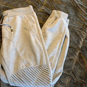 Moto joggers sweatpants